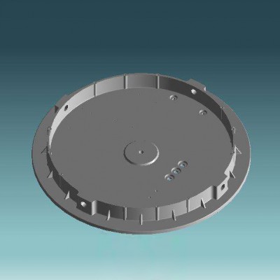 Customized Plastic Znc High Pressure die Casting Mould, Die Casting Part For Manhole Cover